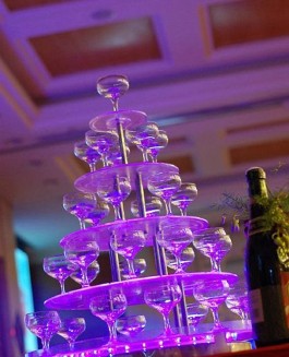 香槟塔的摆放技巧 5层香槟塔怎么摆